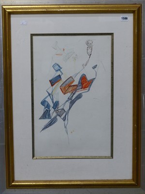 Lot 1586 - Miles Davis (1926-1991)  American, Abstract...