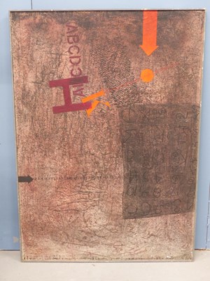 Lot 1579 - Jan Schreuder (1904-1964), two Abstract works;...