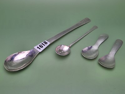 Lot 1618 - Arts and Crafts silver by David John Smith, a...