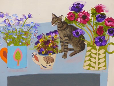 Lot 1624 - Emma Dunbar (B. 1961), ARR. 'Julian Sitting...