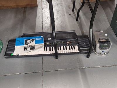 Lot 836 - A Yamaha Porta Sound battery operated key...
