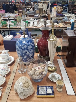 Lot 841 - A Chinese sang du boeuf baluster vase as a...