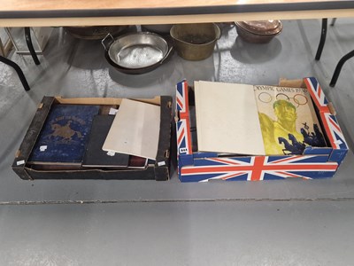 Lot 844 - Books and programmes, to include the 1936...