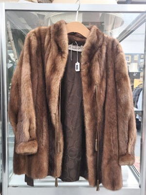 Lot 989 - A ladies' fur coat by Campbell's Furs