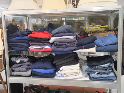 Lot 999 - A large collection of men's clothing to...
