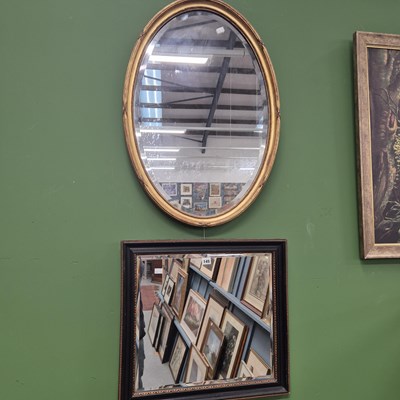 Lot 145 - Two vintage mirrors
