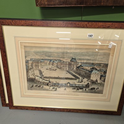 Lot 147 - A pair of antique engravings.