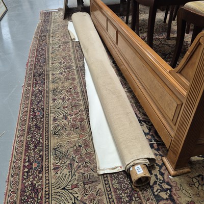 Lot 151 - A very large roll of prepared artists' canvas.