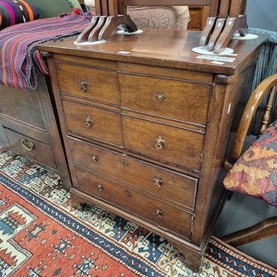 Lot 215 - A 19th century side cabinet. H 76 W 64 D 50cm.