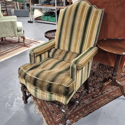 Lot 361 - An interesting 19th century armchair.