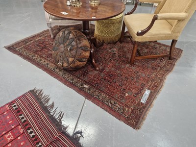 Lot 1159 - An antique Yomoud Turkoman rug 225 x 151 cm