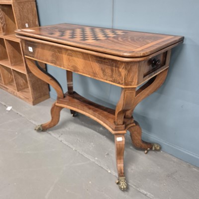 Lot 387 - A good quality,19th century mahogany and...