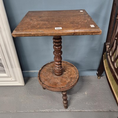 Lot 392 - An occasional table. H 65 W 40 D 37cm