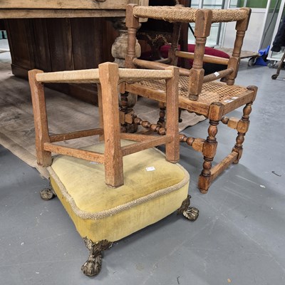 Lot 419 - Four various stools.