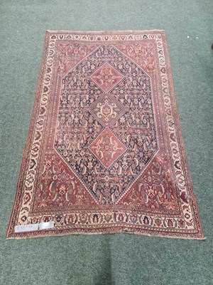 Lot 1226 - An antique Persian Qashqai rug, 251 x 154cm