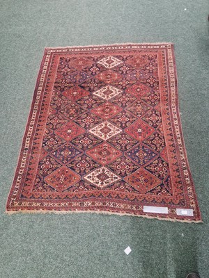 Lot 1237 - An antique Persian Afshar rug 193 x 158 cm