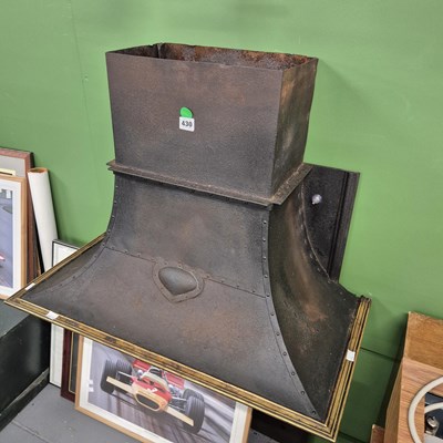 Lot 430 - An Art Nouveau fire hood