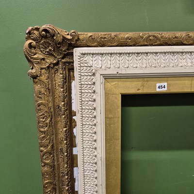Lot 454 - Two large picture frames. H 153.5 W 238cm and...