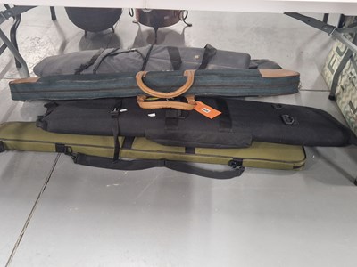 Lot 938 - A collection of gun slips together with a...