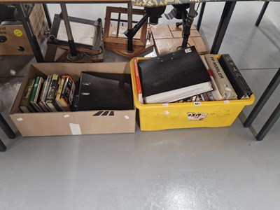 Lot 941 - A collection of antiques textbooks and bound...