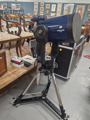 Lot 953 - A Meade LX90 telescope, tripod and accessories