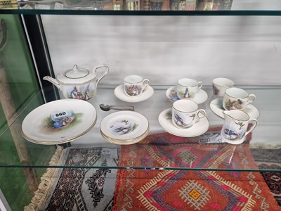 Lot 960 - A child's Peter Rabbit coffee set