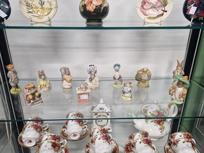 Lot 964 - Eleven Royal Albert Beatrix Potter figurines