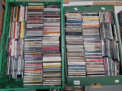 Lot 630a - Rock/Pop - Approx 300 CDs; Led Zeppelin, Pink...