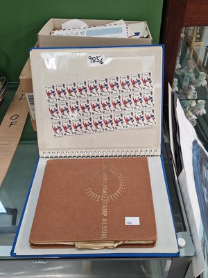 Lot 985G - Stamp albums to include sheets of 1966 World...