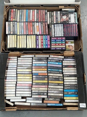 Lot 630d - Rock/Pop - Approx 200 Cassettes; Bob Dylan,...