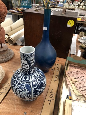 Lot 850a - Two oriental vases