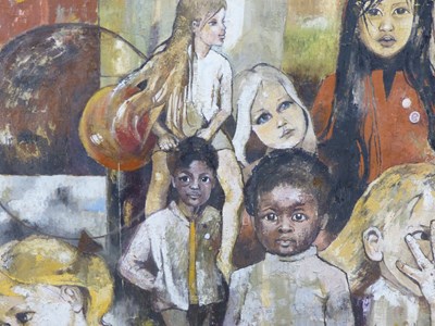 Lot 1312A - Sally Tomlinson (contemporary), ARR. 'Children'...