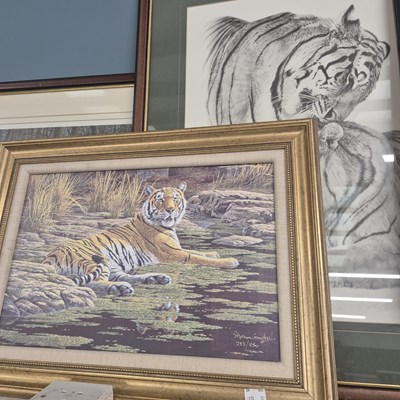 Lot 600a - A large collection of limited edition tiger...