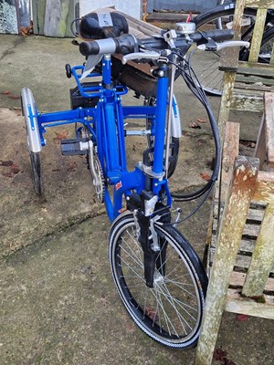 Lot 1276 - A Di Blasi electric tricycle