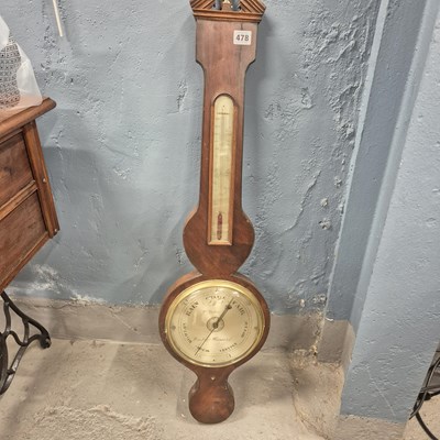 Lot 478 - A 19th-century barometer by William Tasker,...