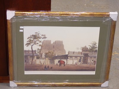 Lot 1303a - A pair of 19th-century colour prints, "The...