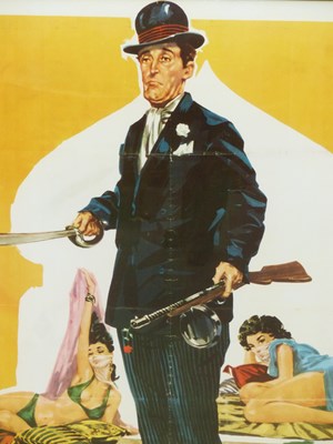 Lot 1268 - A film poster for the 1949 film 'Toto le Moko',...