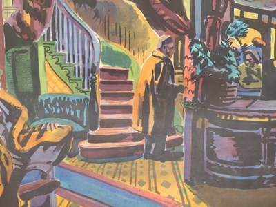 Lot 1311 - A chromolithograph after a painting by George...