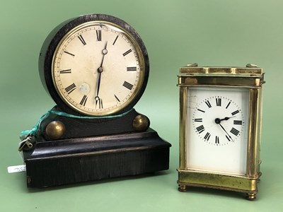 Lot 1320 - A Duverdrey & Bloquel carriage timepiece...