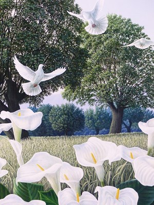 Lot 1333 - Steve Easby (b. 1958), ARR. 'Near the Luberon',...