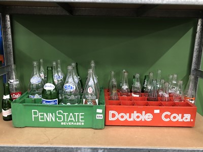 Lot 514 - Advertising: two drinks crates containing June...