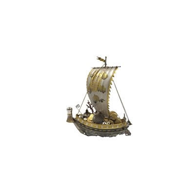 Lot 1061 - A vintage Japanese Takarabune (treasure ship)...