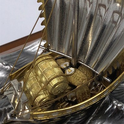 Lot 1061 - A vintage Japanese Takarabune (treasure ship)...