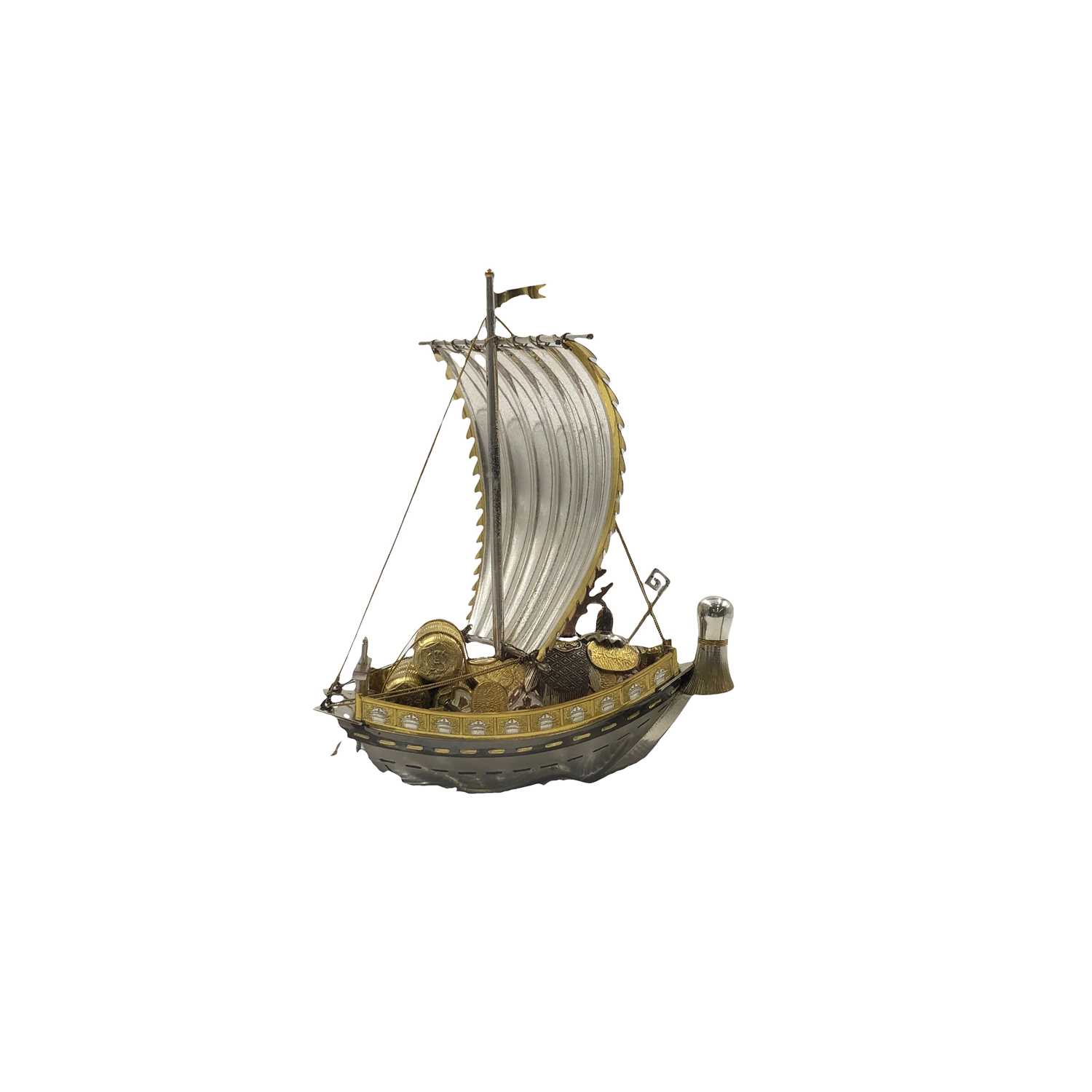 Lot 1061 - A vintage Japanese Takarabune (treasure ship)...