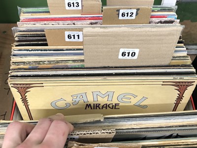 Lot 610 - Prog Rock - 8 LP Records; Camel - Mirage 1st...