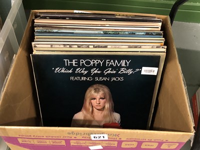 Lot 621 - Pop - 35 LP Records; The Poppy Family - Which...
