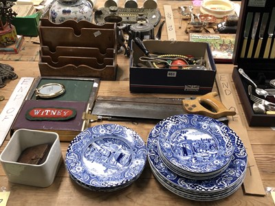 Lot 651 - Midwinter 'Landscape' blue and white plates,...