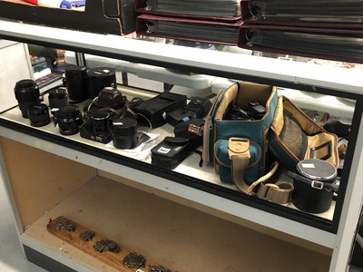 Lot 662 - Four Canon cameras, others by Zeiss, Minolta...