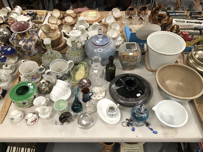 Lot 686 - A Doulton Mark Marshall vase, various bowls...