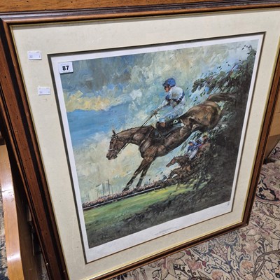 Lot 87 - After Clare Eva Burton, Bob Champion on...